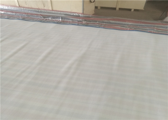 Spiral Loop Width 1-10mm Polyester Mesh Belt Flat Surface