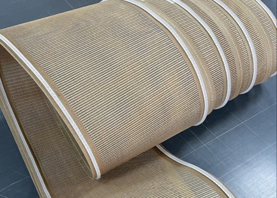 1x1mm Ptfe কনভেয়র বেল্ট গ্লাস মেশ প্রলিপ্ত ফাইবারগ্লাস খোলা জাল