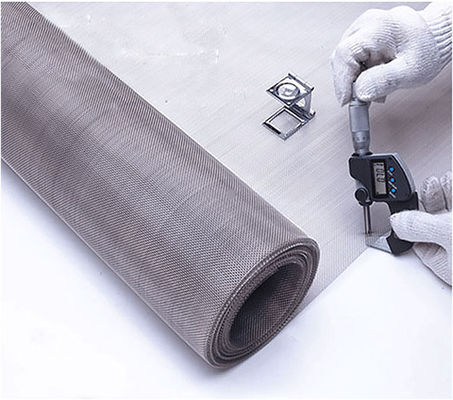 200 Mesh 0.05mm Ss Woven Wire Mesh রাসায়নিক প্রতিরোধের