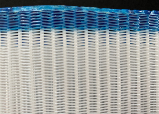 2.1mm-4.3mm বেধ পলিস্টার স্ল্যাড ডিওয়াটারিং বেল্ট স্পাইরাল ইন্টারফেসের সাথে