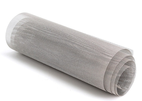 কাঠের বাক্স প্যাকেজ স্টেইনলেস স্টীল Woven Wire Mesh রাসায়নিক Uing 30 Mesh