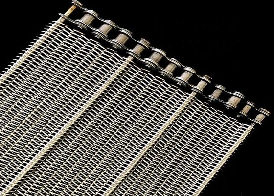 304 স্টেইনলেস স্টিল তারের জাল পরিবাহক বেল্ট শীতল করার জন্য