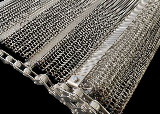 SS 314 Stainless Steel Chain Link Conveyor Belt Mesh Belt width 30cm-4m with Long Lasting Durability