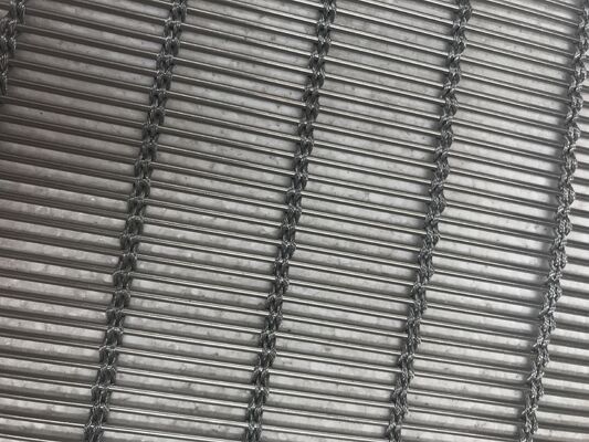 আলংকারিক ধাতু জাল পর্দা জন্য কাস্টম স্টেইনলেস স্টীল মেটাল কার্টেন ওয়াল জাল