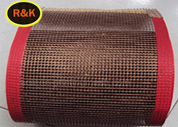 উচ্চ শক্তি PTFE পরিবাহক বেল্ট ভাল বায়ুচলাচল ফ্যাব্রিক সংকোচন শুকানোর