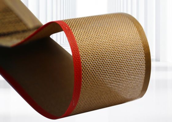 2x2.5mm তাপ প্রতিরোধী Uv ড্রায়ার PTFE মেশ বেল্ট