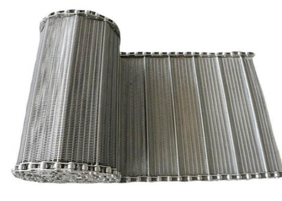 নমনীয় Sus304 কুলিং ডিভাইস স্পাইরাল মেশ বেল্ট