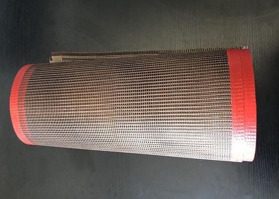 ইউভি প্রিন্টিং মেশিনের জন্য রাসায়নিক জারা PTFE প্রলিপ্ত ফাইবারগ্লাস পরিবাহক বেল্ট